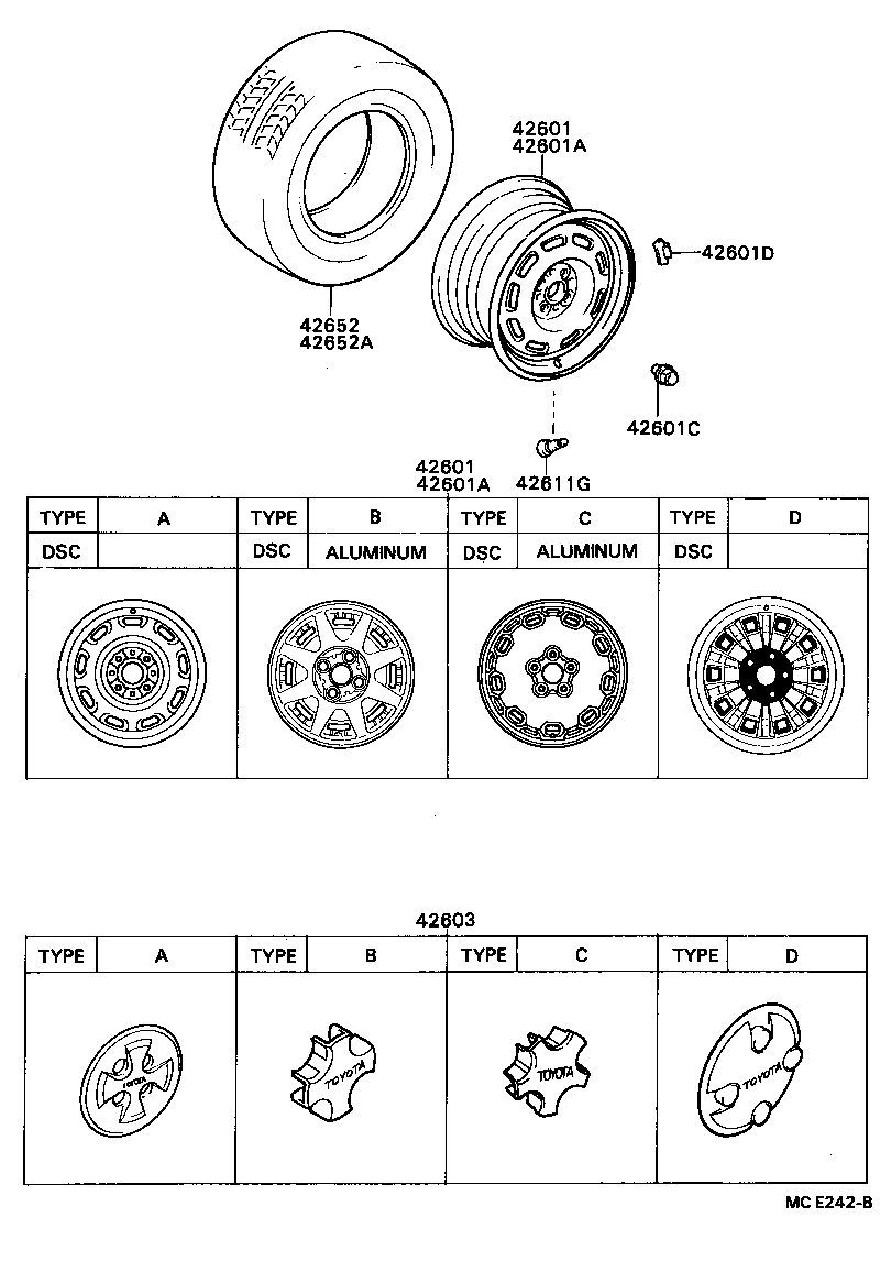 42605-20110 TIRE product image
