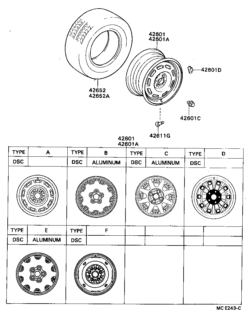 42652-20180 TIRE product image