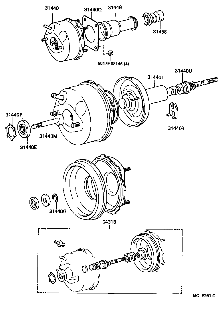 31437-60011 HOSE, NO.2(FOR CLUTCH BOOSTER VACUUM) product image