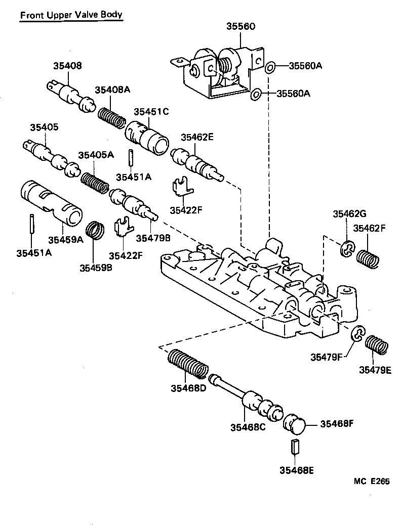 35420-60030 BODY ASSY, LOWER VALVE product image