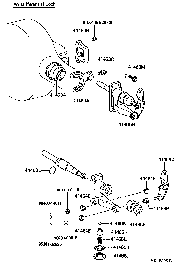 41110-60470 CARRIER ASSY, DIFFERENTIAL, FRONT product image