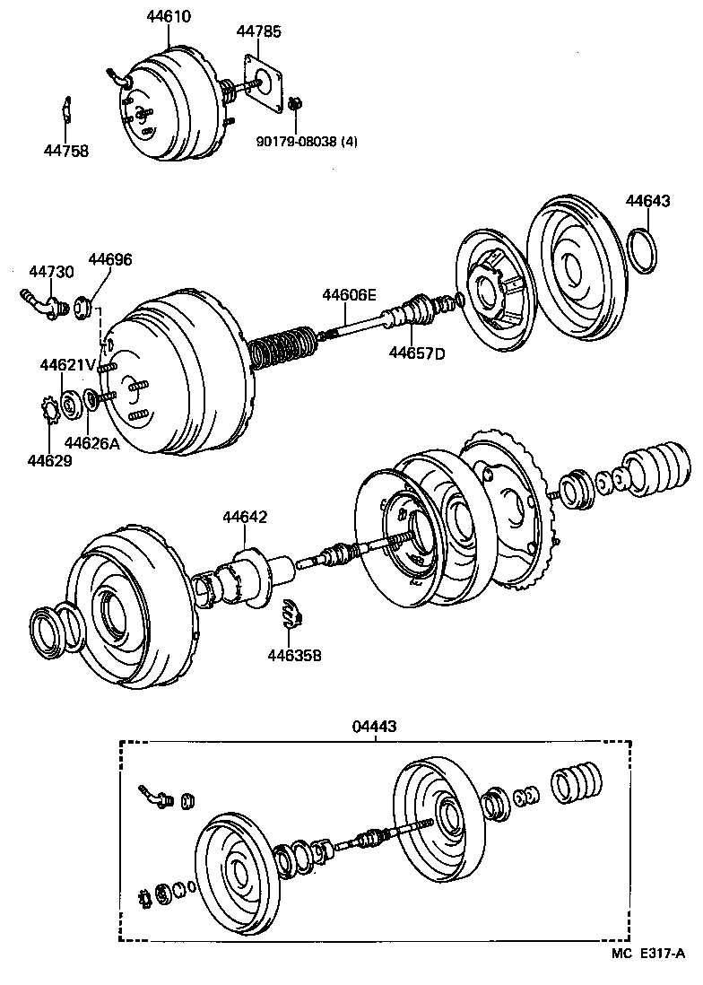 44774-60060 HOSE, UNION TO CONNECTOR TUBE product image