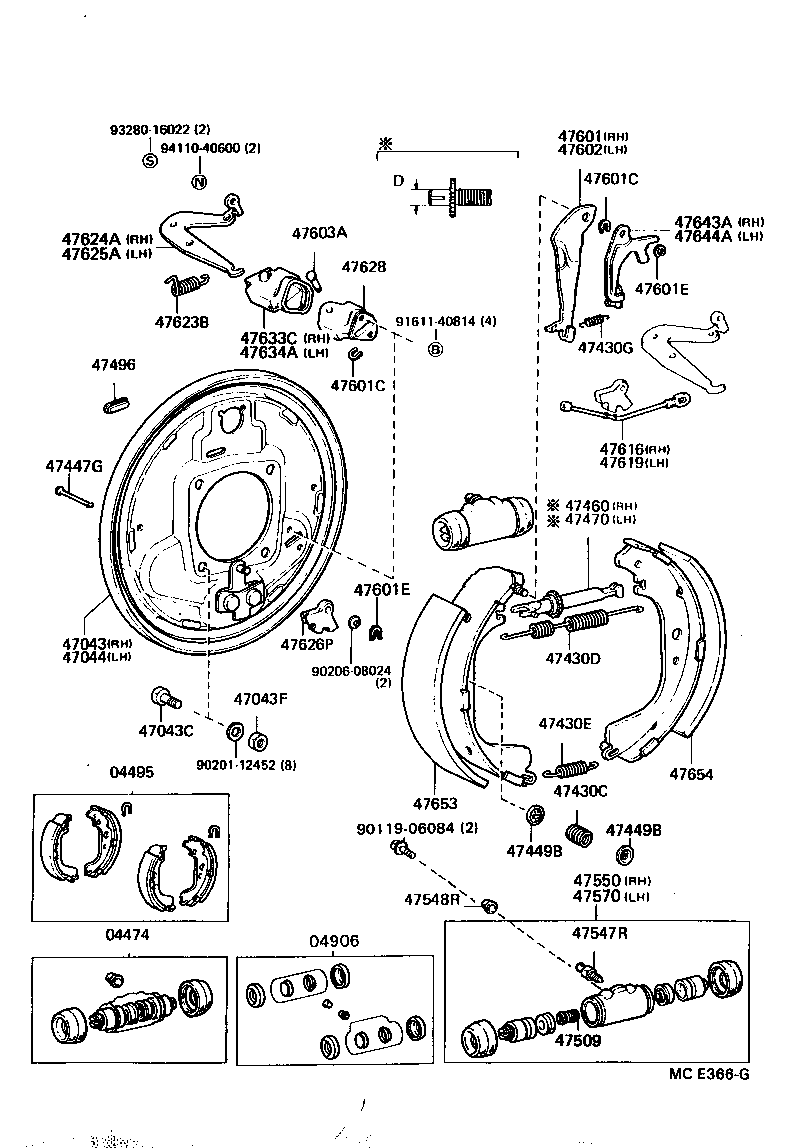 Toyota 94110-40600 NUT(FOR BACKING PLATE TO REAR AXLE HOUSING SETTING)