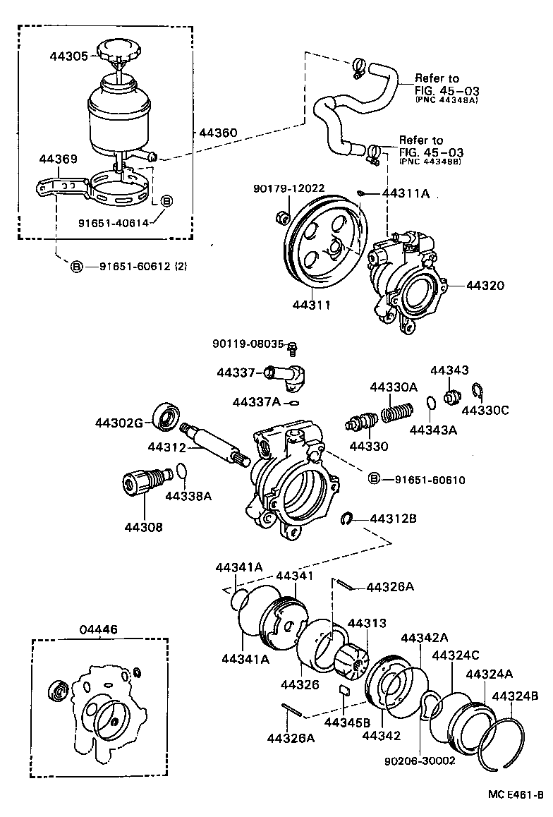 44320-12122 PUMP ASSY, VANE product image