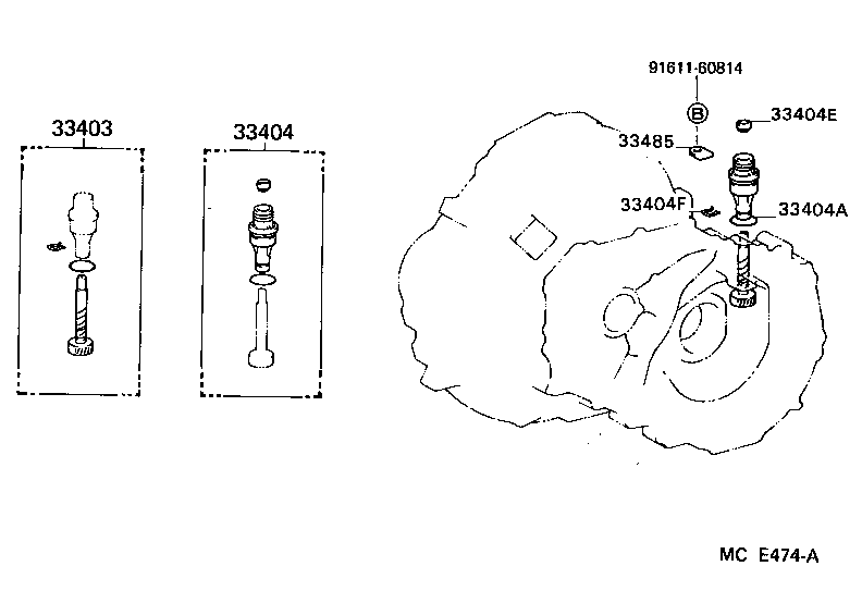Toyota 33403-19395 GEAR SUB-ASSY, SPEEDOMETER DRIVEN (MTM)