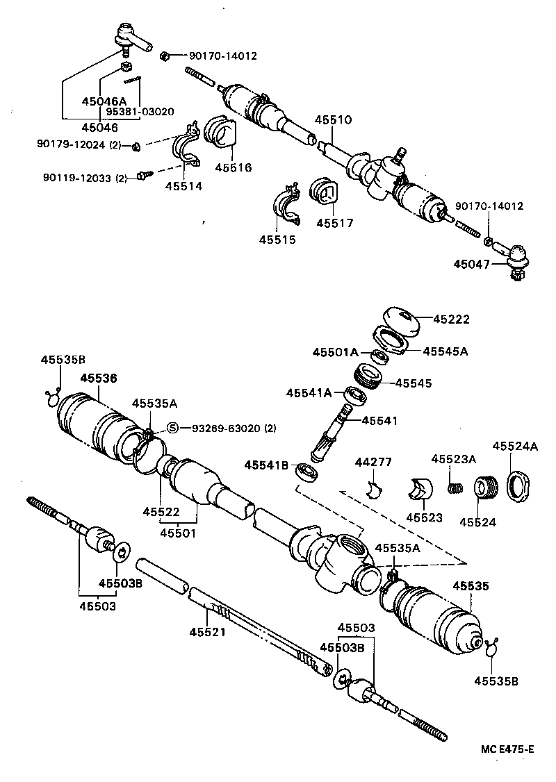 44211-20100 HOUSING, CONTROL VALVE product image