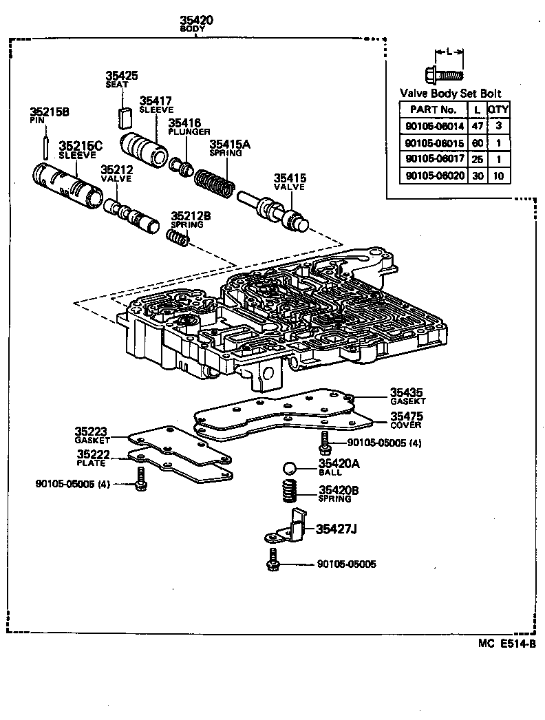 90501-22091 SPRING, COMPRESSION (FOR B-0 ACCUMULATOR PISTON) product image