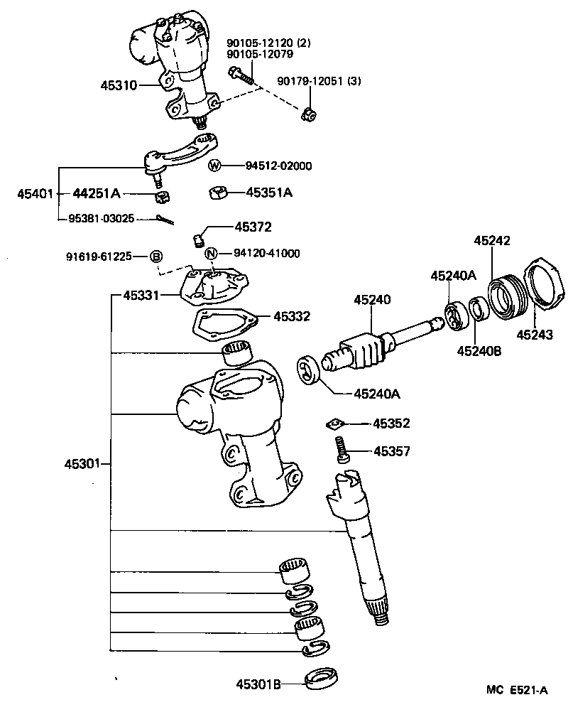 45466-22020 CLAMP, TIE ROD END product image