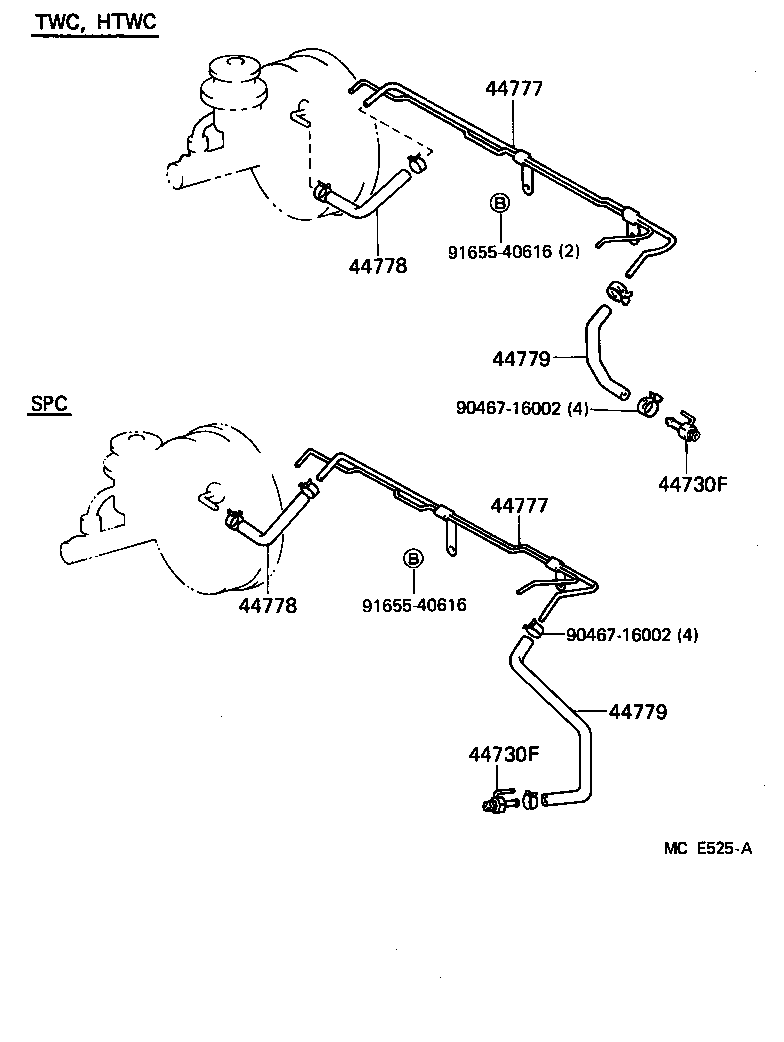 44610-30630 BOOSTER ASSY, BRAKE product image