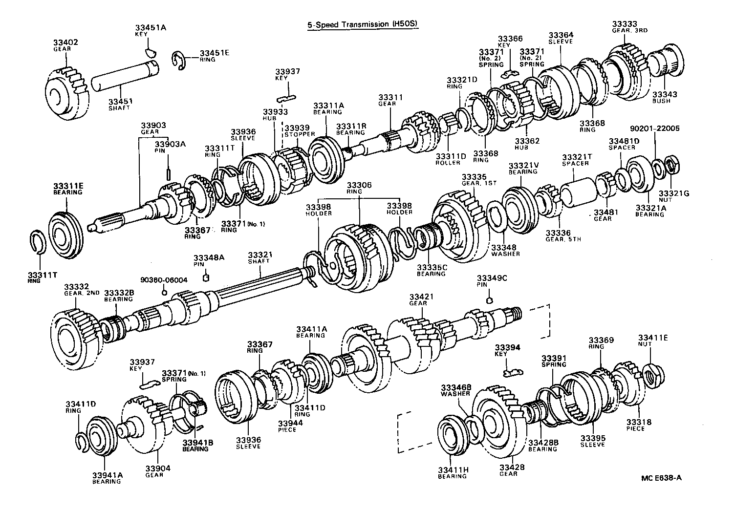 33421-36110 GEAR, COUNTER product image