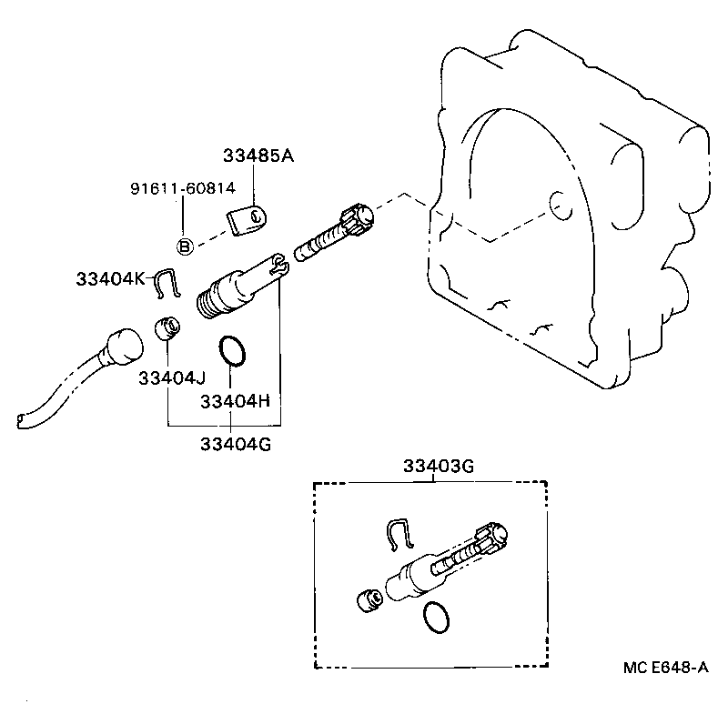 33482-39335 GEAR SUB-ASSY, SPEEDOMETER DRIVEN (ATM) product image