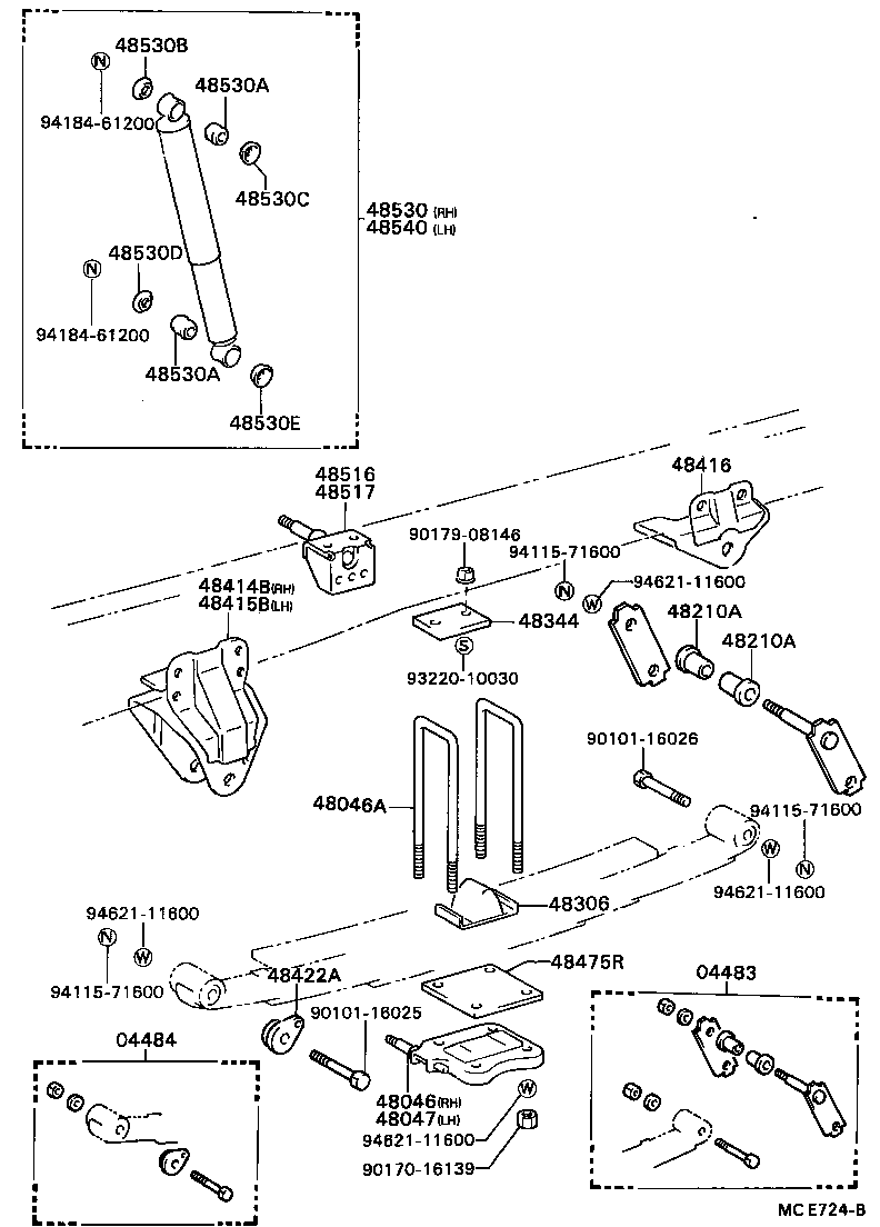 48202-3B260 LEAF, REAR SPRING, NO.3 product image