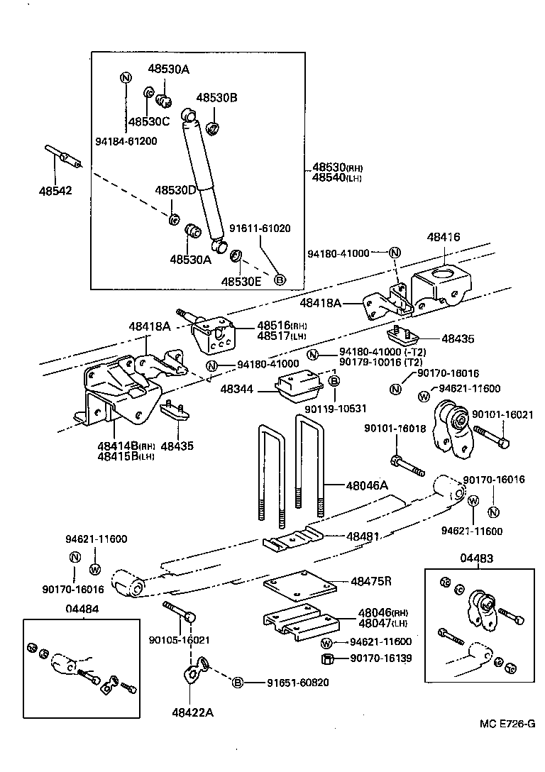 48222-3B310 LEAF, REAR HELPER SPRING, NO.5 product image