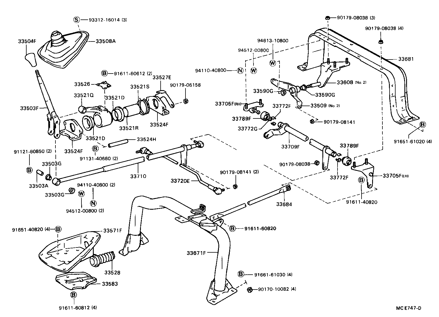 33508-36030 BOOT SUB-ASSY, DUST (FOR FLOOR 3HIFT) product image