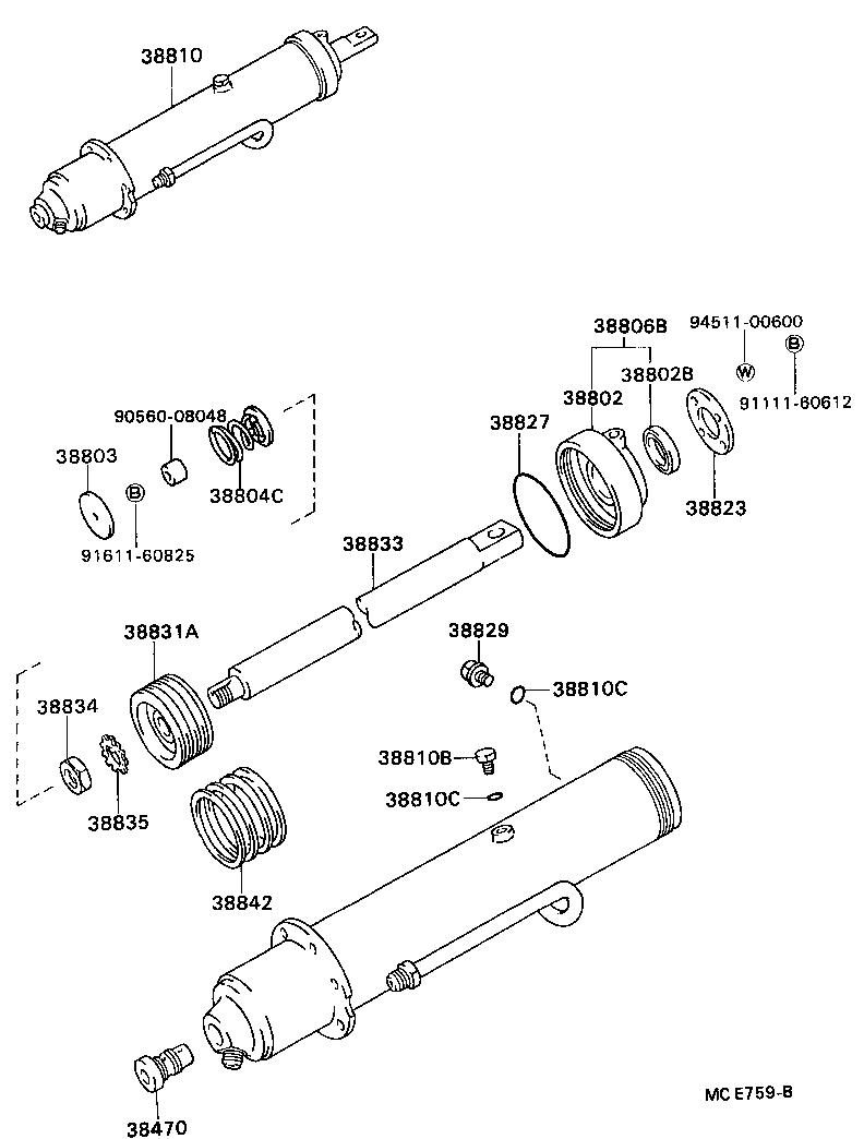 38802-96303 HEAD SUB-ASSY, CYLINDER product image