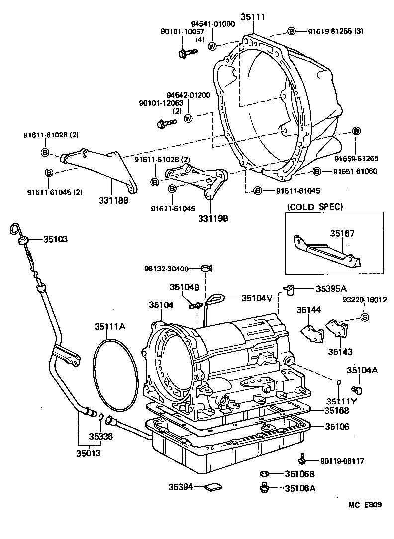 35103-26040 GAGE SUB-ASSY, TRANSMISSION OIL LEVEL product image