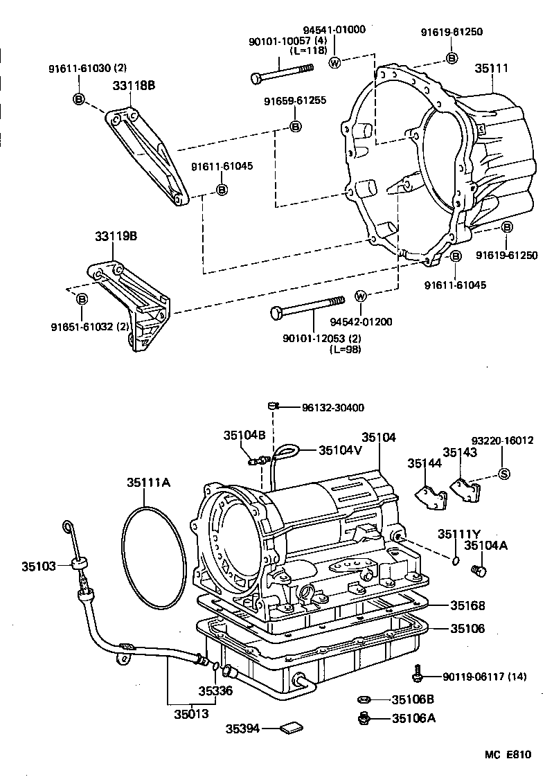 35103-26040 GAGE SUB-ASSY, TRANSMISSION OIL LEVEL product image