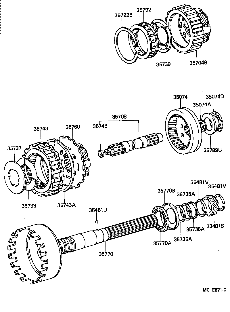 33481-25011 GEAR, SPEEDOMETER DRIVE (ATM) product image