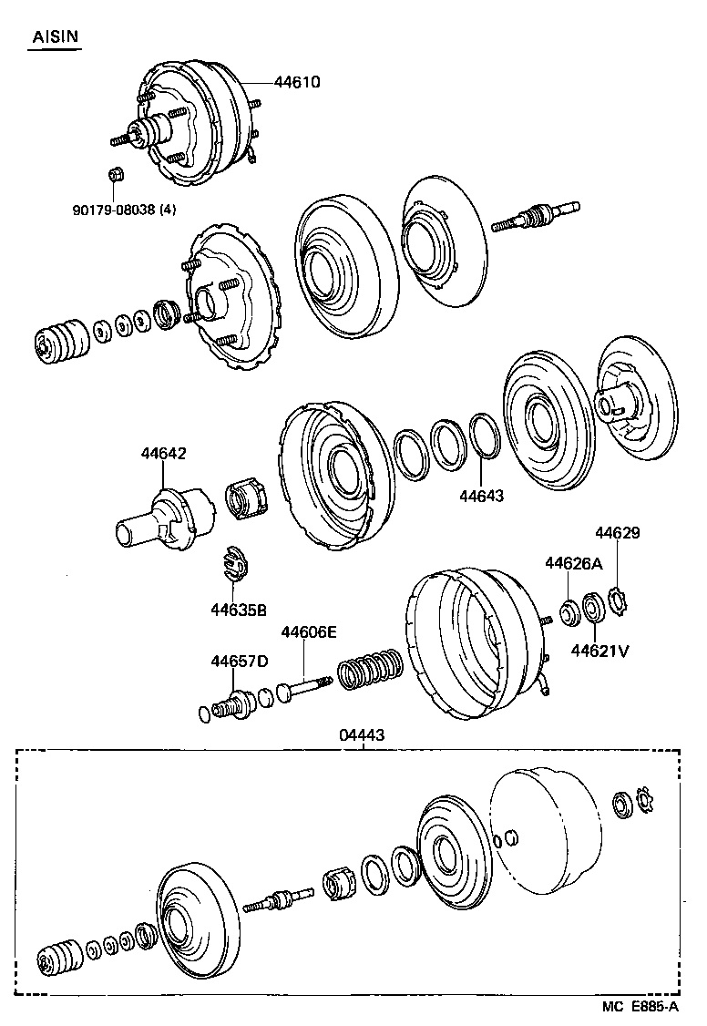 90949-01092 CLIP(FOR VACUUM TUBE CONNECTOR HOSE) product image