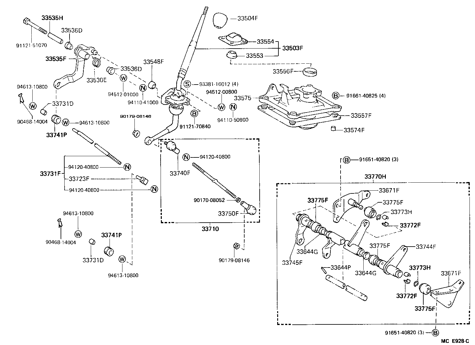 33502-26014 PLATE SUB-ASSY, SHIFT LEVER product image