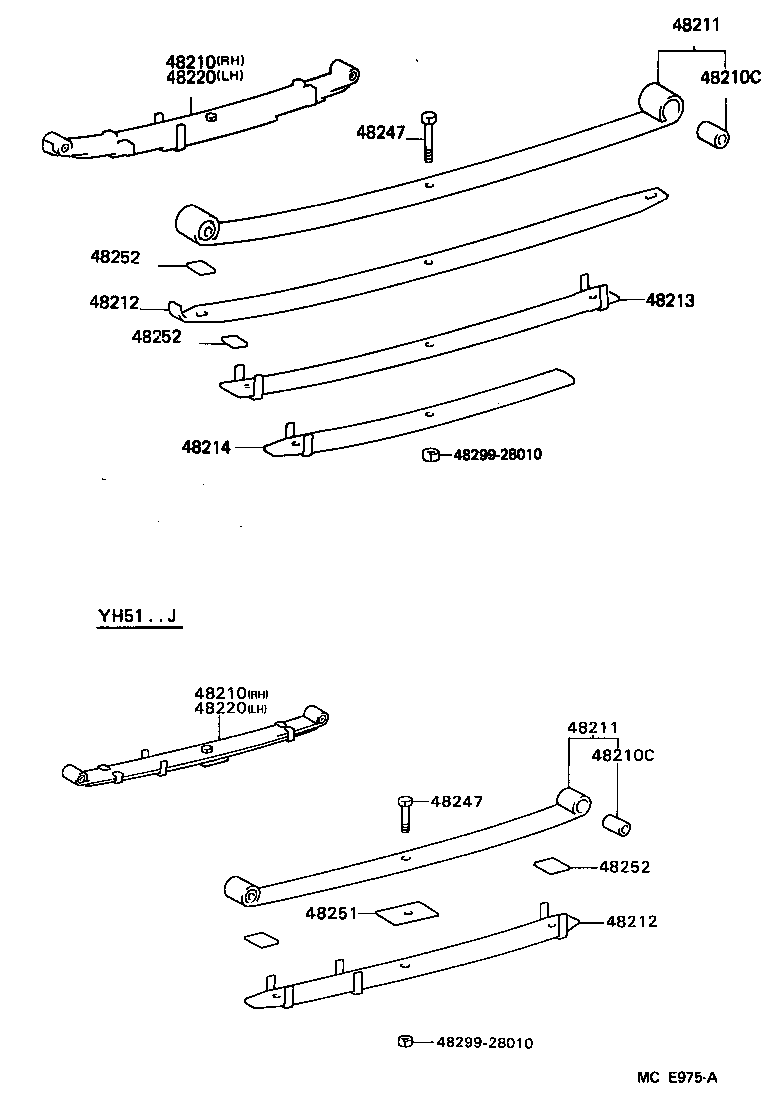 48531-80135 ABSORBER ASSY, SHOCK, REAR RH product image
