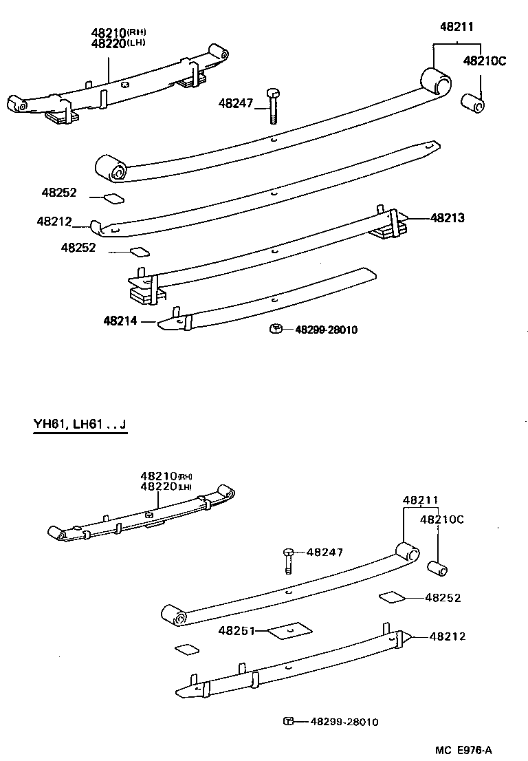48531-80135 ABSORBER ASSY, SHOCK, REAR RH product image