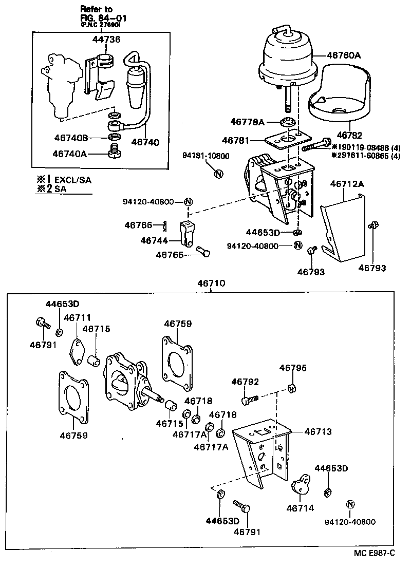 46740-36070 CLEANER ASSY, EXHAUST RETARDER product image