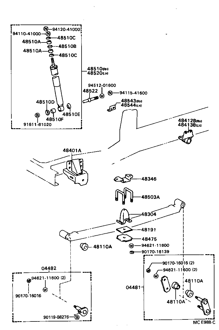 48111-3B200 LEAF, FRONT SPRING, NO.1 product image