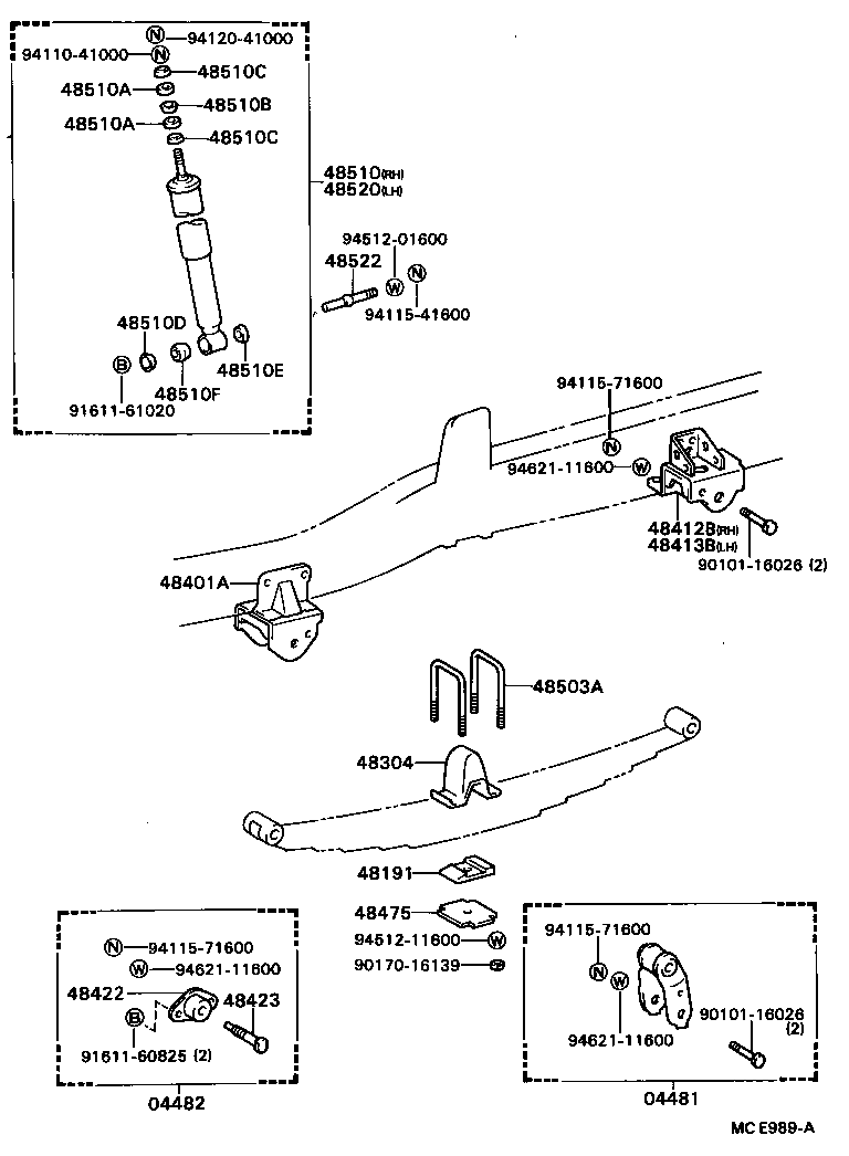 48101-3B540 LEAF, FRONT SPRING, NO.1 product image