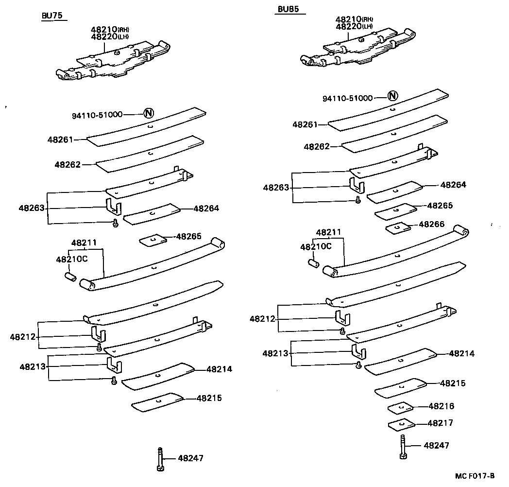 48210-3B350 SPRING ASSY, REAR RH product image