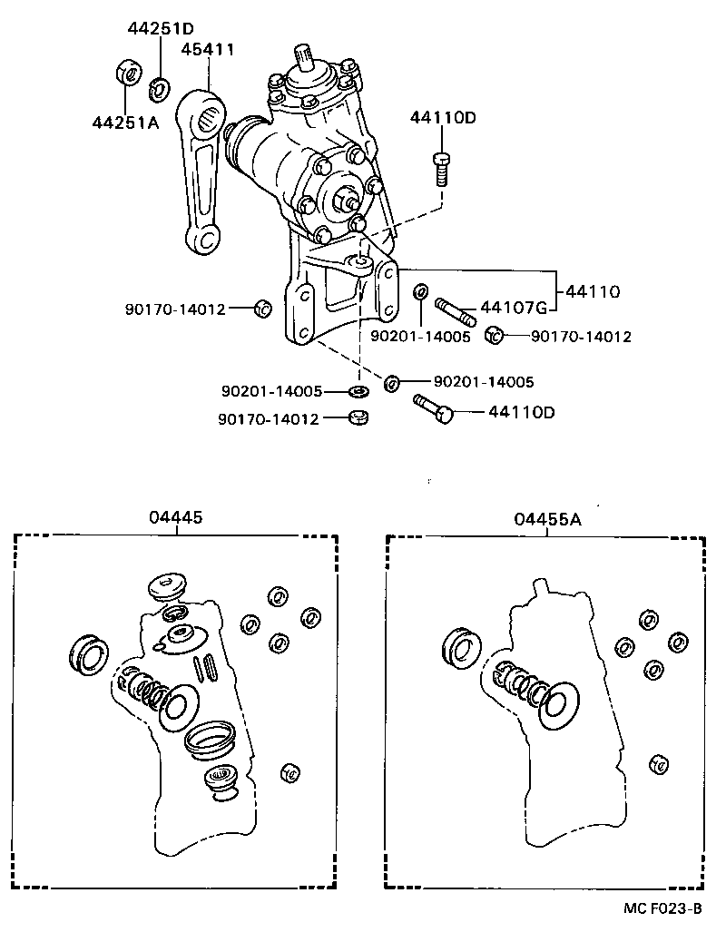 44015-36080 SHAFT SUB-ASSY, SECTOR product image