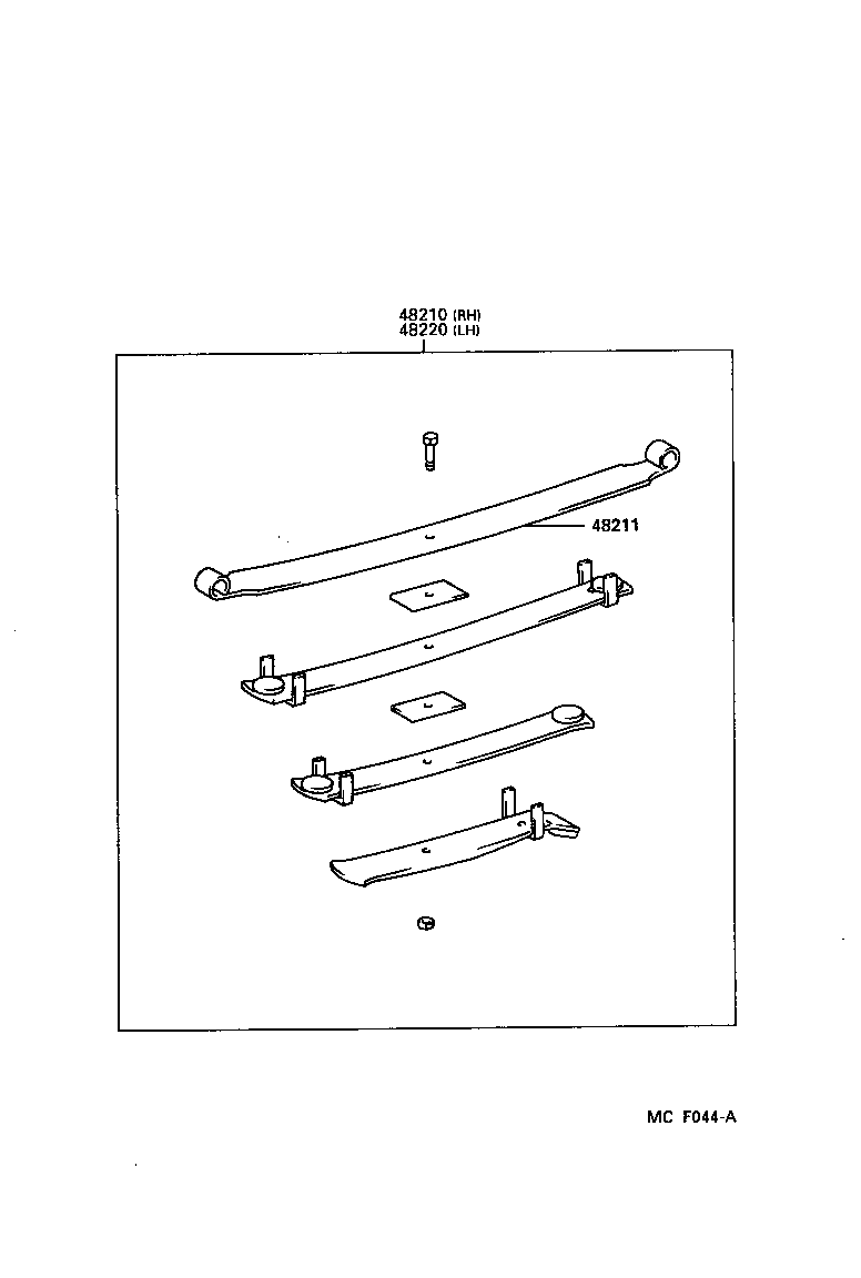 48231-30570 SPRING, COIL, REAR product image