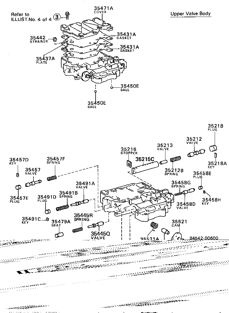 90501-19004 SPRING, COMPRESSION (FOR C-0 ACCUMULATOR PISTON) product image