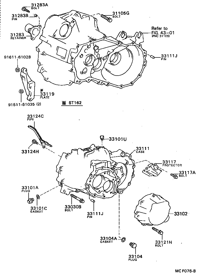 33119-20080 PLATE, STIFFENER, LH(MTM) product image