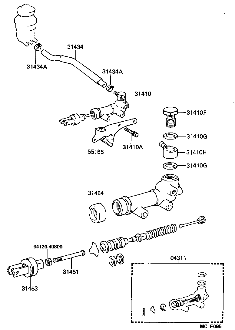 31434-36200 TUBE, CLUTCH RESERVOIR product image