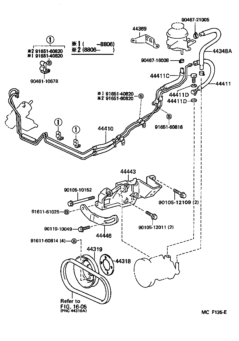 44319-26010 PULLEY, VANE PUMP DRIVE product image