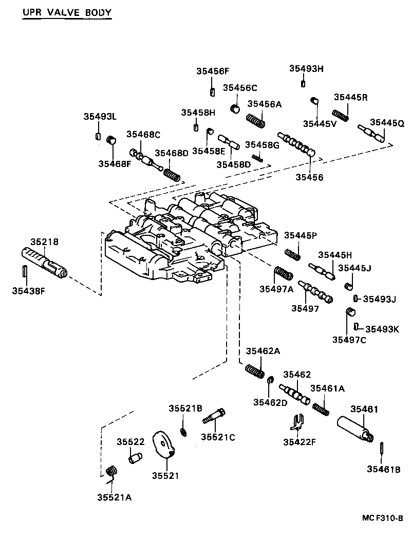 90501-20096 SPRING, COMPRESSION (FOR C-2 ACCUMULATOR PISTON) product image