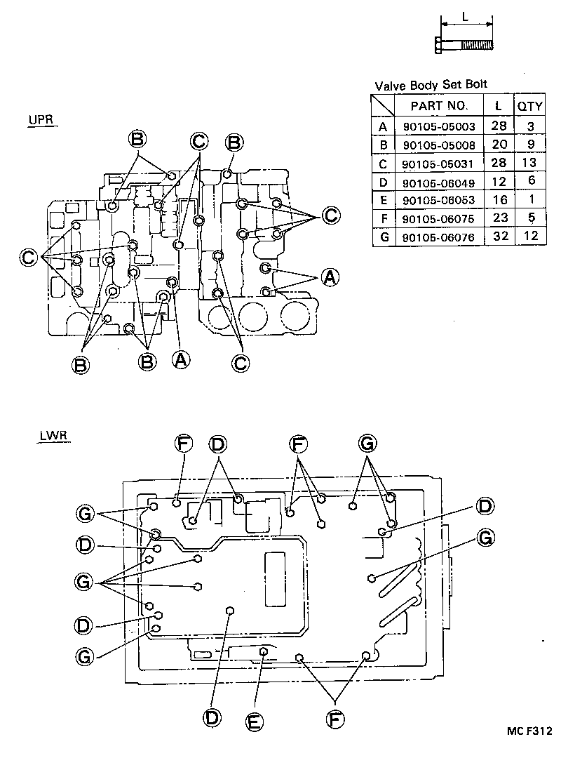 90501-20096 SPRING, COMPRESSION (FOR C-2 ACCUMULATOR PISTON) product image