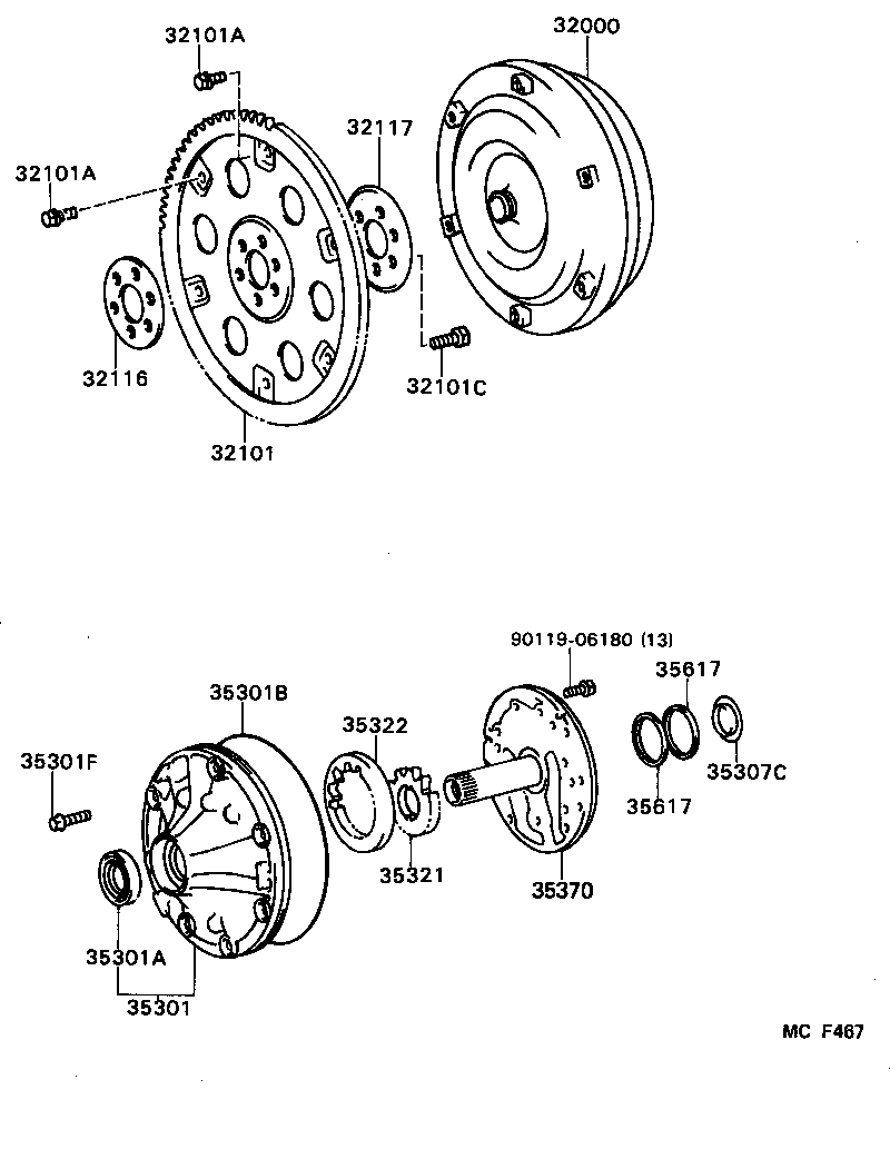 32000-30190 CONVERTER ASSY, TORQUE product image