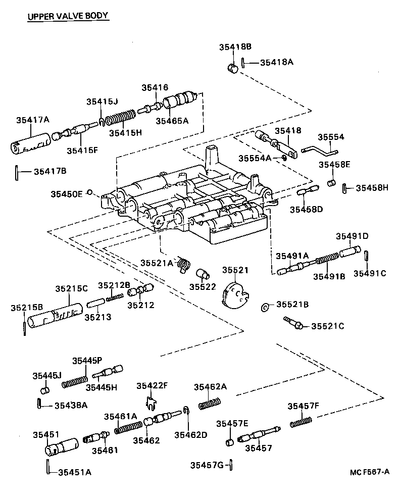35410-20102 BODY ASSY, TRANSMISSION VALVE product image