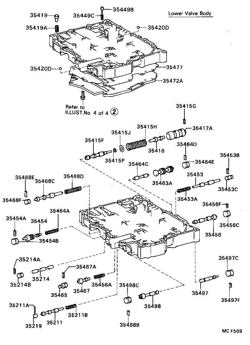 35410-20061 BODY ASSY, TRANSMISSION VALVE product image