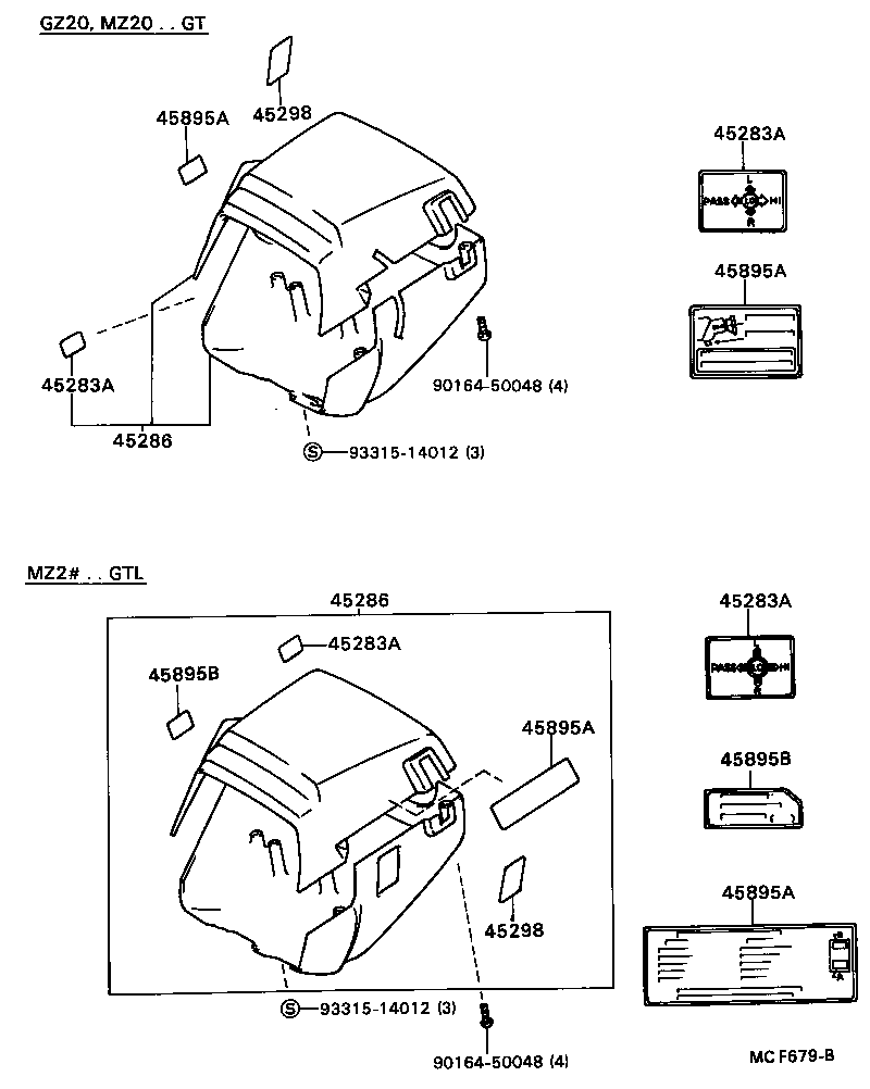 45277-30100 SUPPORT, TILT STEERING product image