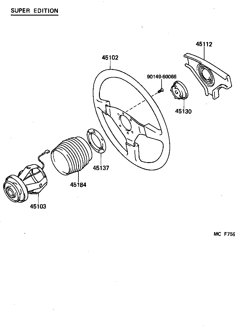 45105-17040 PLATE SUB-ASSY, HORN BUTTON CONTACT, NO.1 product image