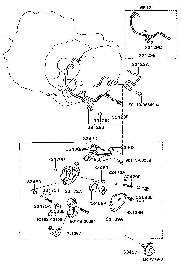 33409-32021 TUBE SUB-ASSY, MANUAL TRANSMISSION OIL COOLER product image