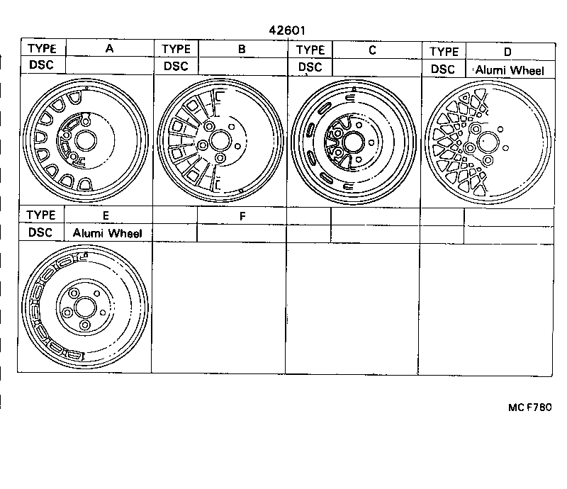 42603-32090 ORNAMENT SUB-ASSY, WHEEL HUB product image
