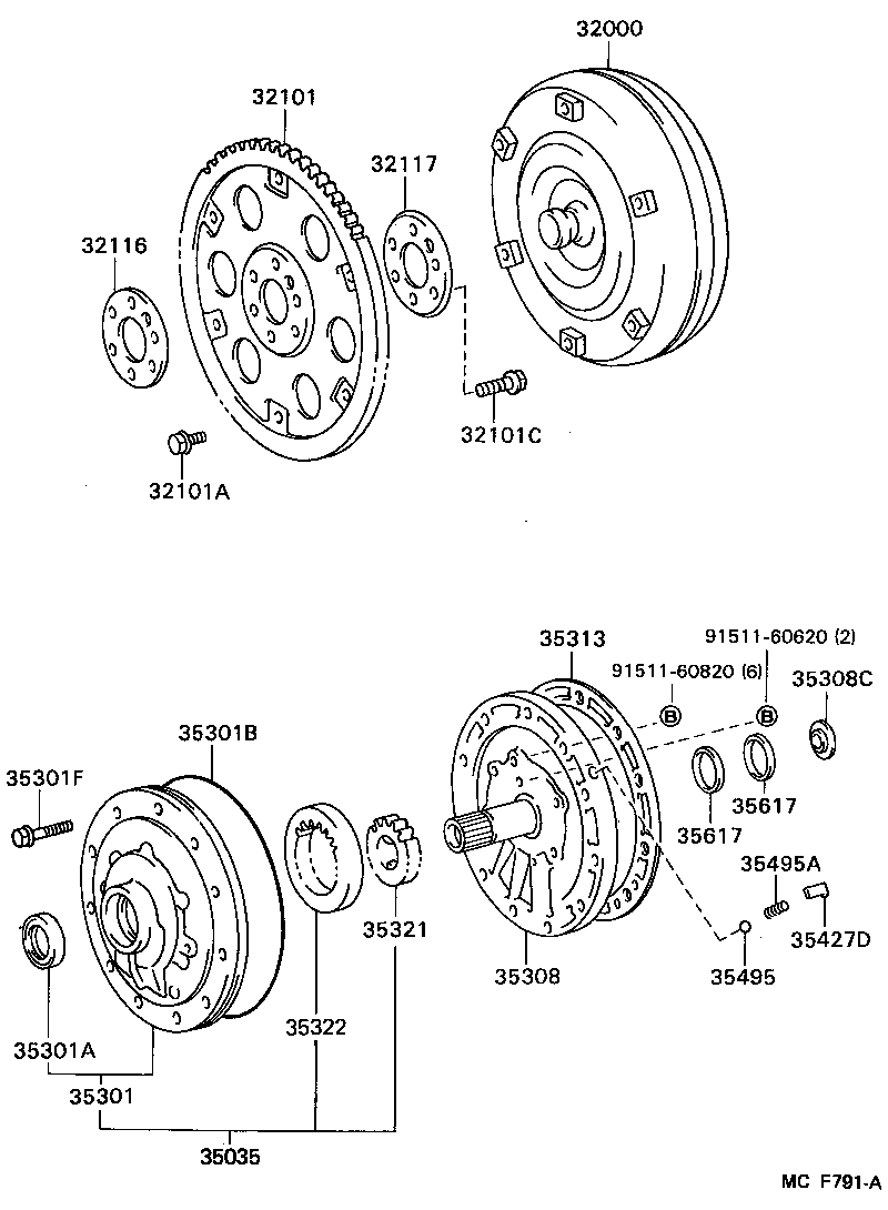 32000-60030 CONVERTER ASSY, TORQUE product image