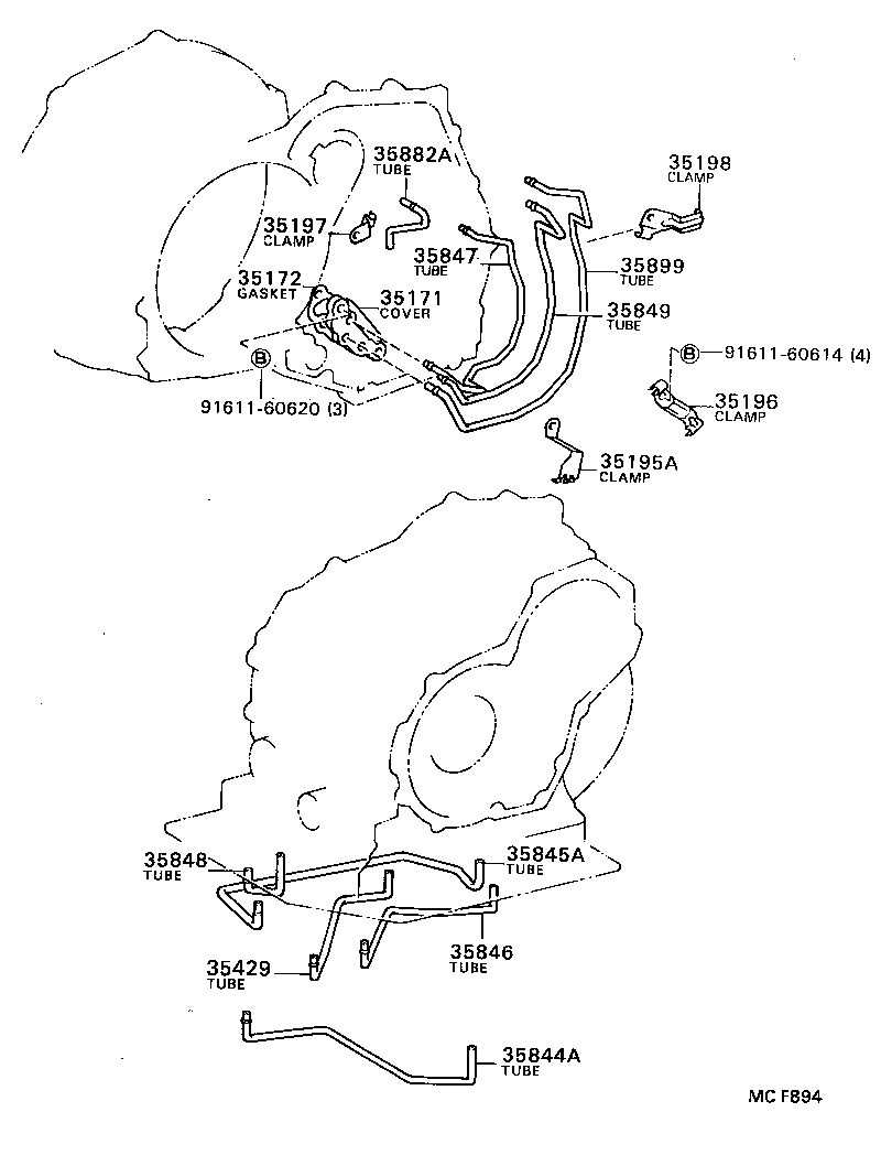 35410-16032 BODY ASSY, TRANSMISSION VALVE product image