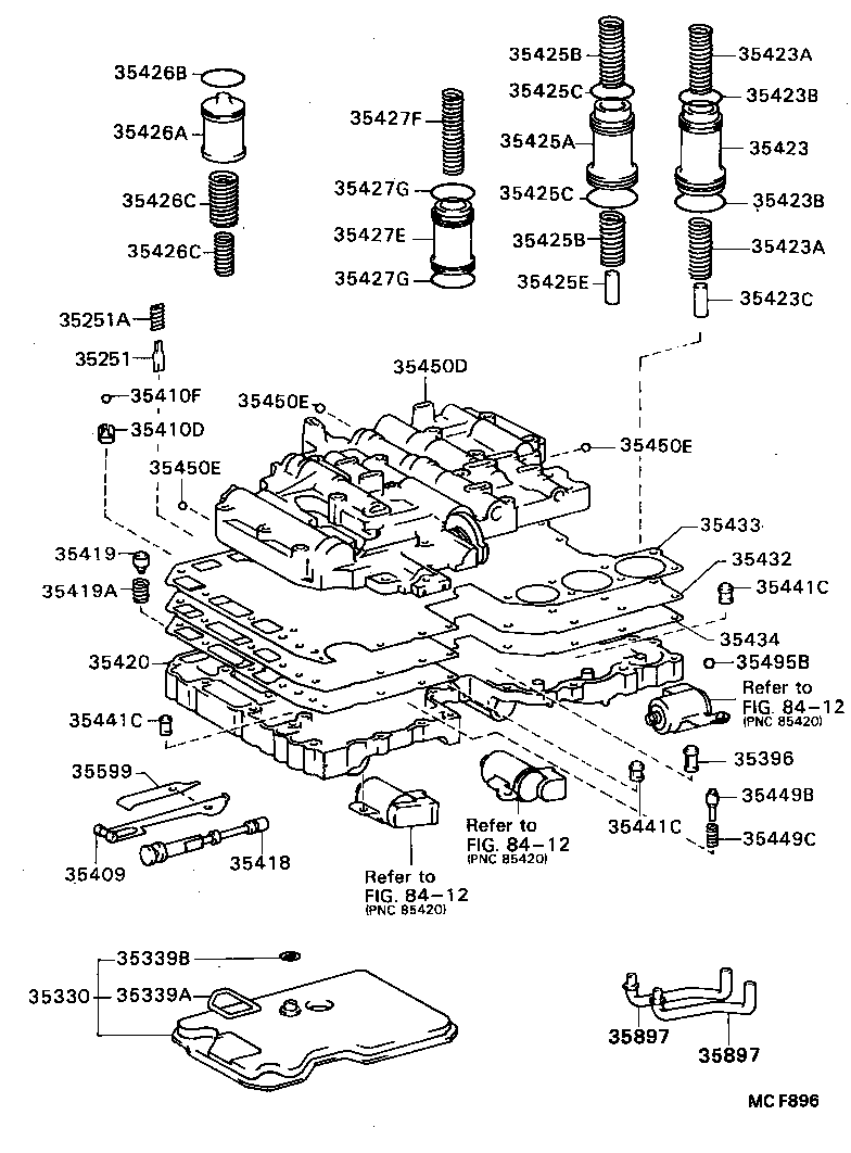 35415-30010 VALVE, PRESSURE REGULATOR product image