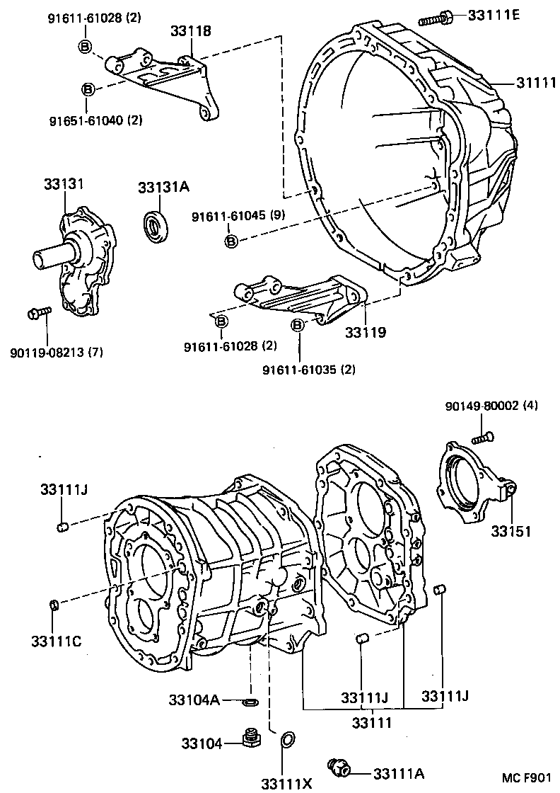31111-20230 HOUSING, CLUTCH product image