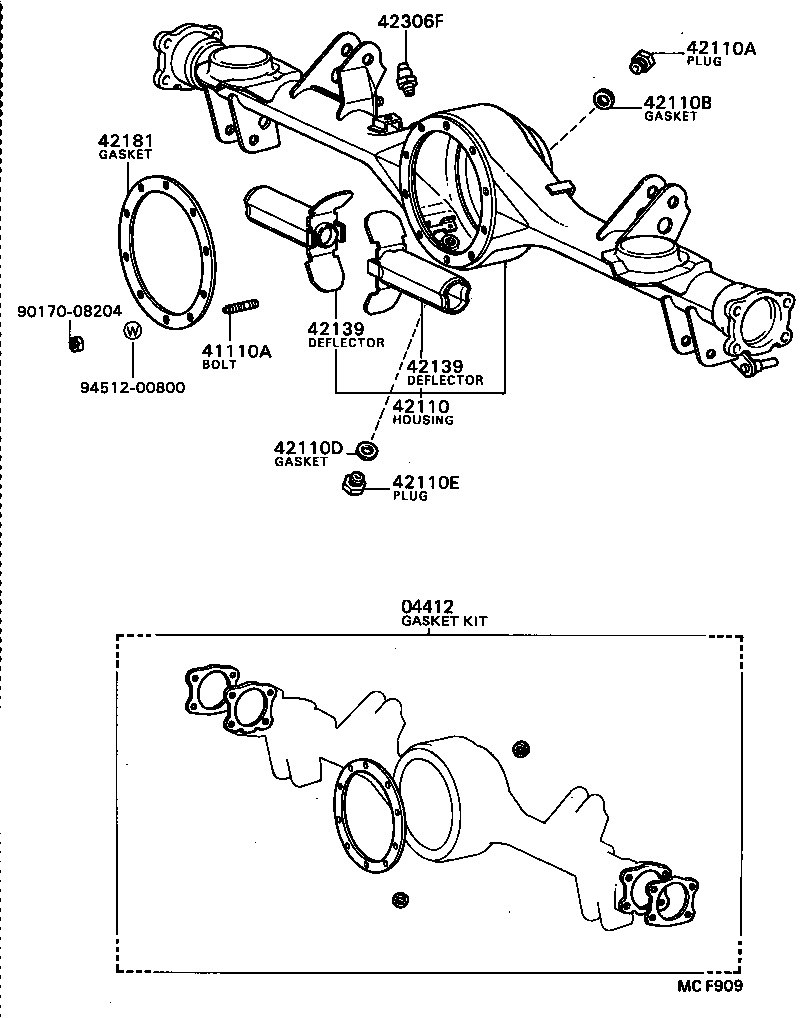 41331-22070 GEAR, REAR DIFFERENTIAL SIDE product image